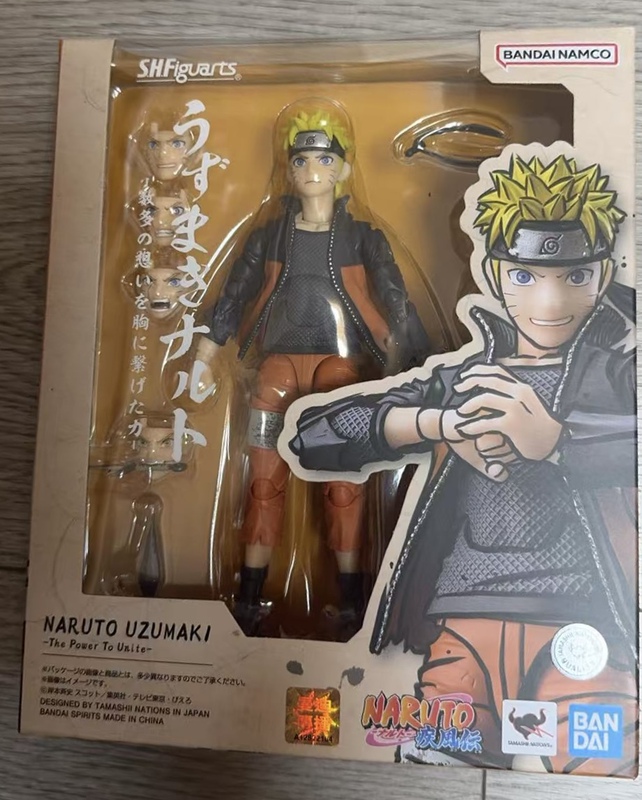 [Free Shipping by Sf Express] Brand New Bandai Genuine Shf Naruto Uzumaki Naruto Shippuden Movable Action Figure