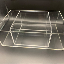 Acrylic box custom experimental device liquid container transparent dust cover turtle water tank hermit crab molting