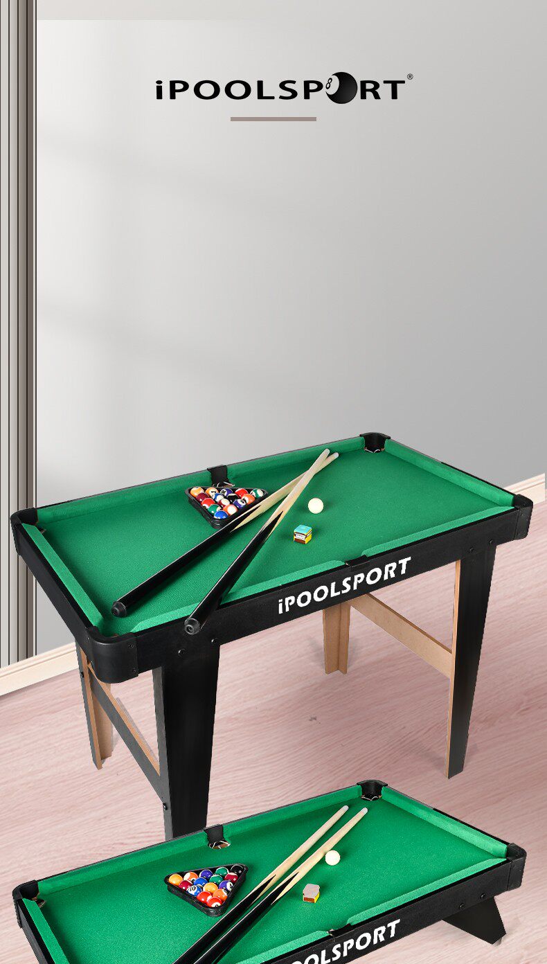 Бильярдный стол 品牌ipoolsport儿童台球桌亲子男孩家用迷你桌球台玩具桌面游戏桌