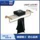 German Weibao bath towel rack bathroom hole-free 304 stainless steel storage rack wall-mounted storage rack towel rod