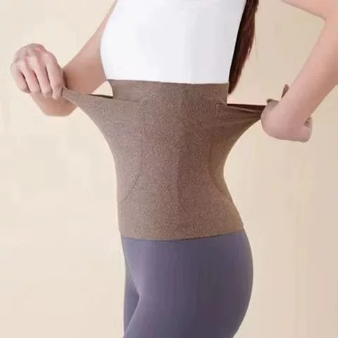 Warm Waist Belt for Men and Women, Belly Warmer with Pockets, Uterine and Stomach Warming Device, Anti-Cold and Heat-Retaining Waist Protector Warm Waist Belt for Men and Women, Belly Warmer with Pockets, Uterine and Stomach Warming Device, Anti-Cold and Heat-Retaining Waist Protector