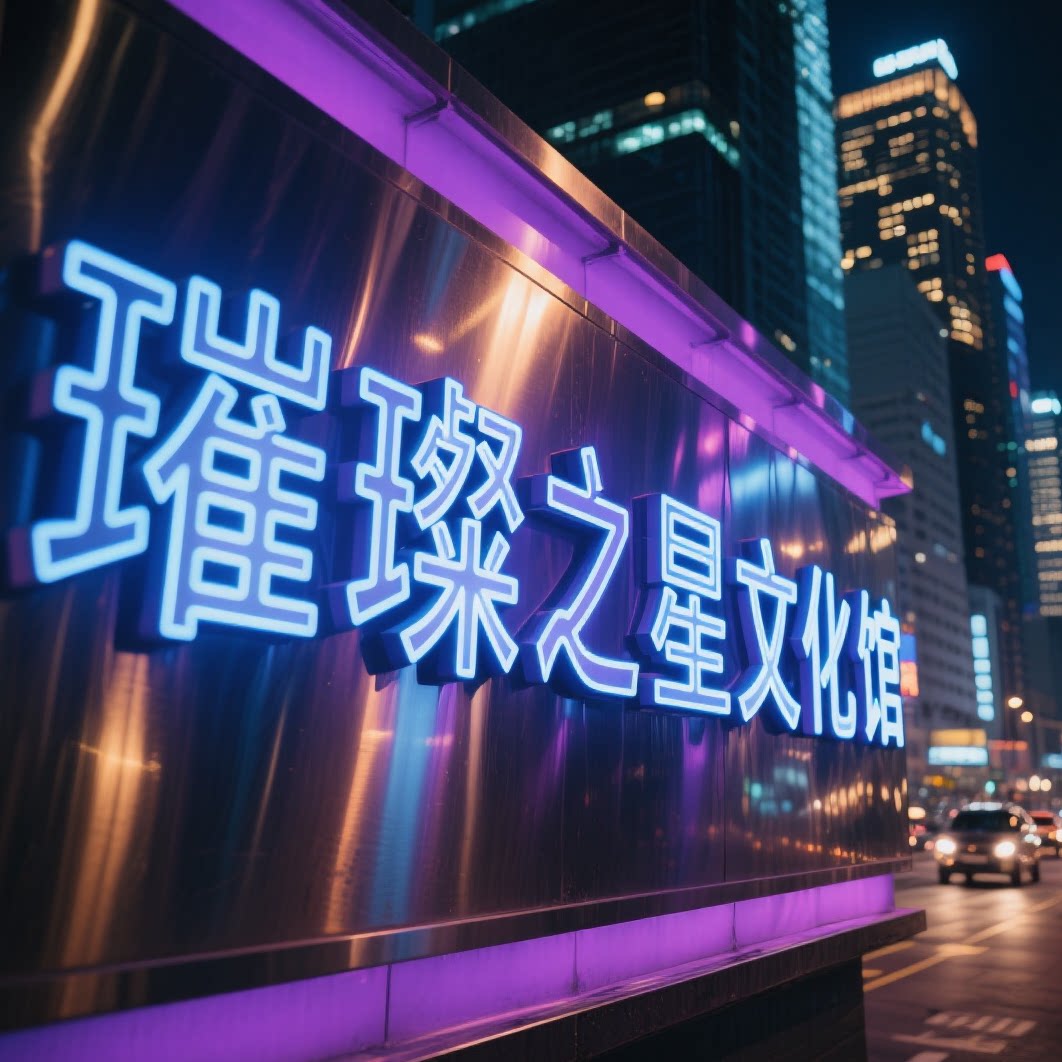 璀璨之星文化馆企业店的LOGO