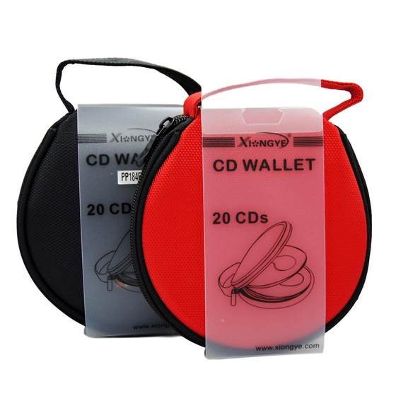 Xiongye 고급 패브릭 20 조각 32 조각 64 조각 CD 가방 CD 가방 가방 큰 용량 CD 가방 CD 가방