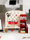 Desktop Pegboard Storage Box Office Workstation Organizer Multifunctional Dormitory Desktop Drawer-Type Stationery Organizer