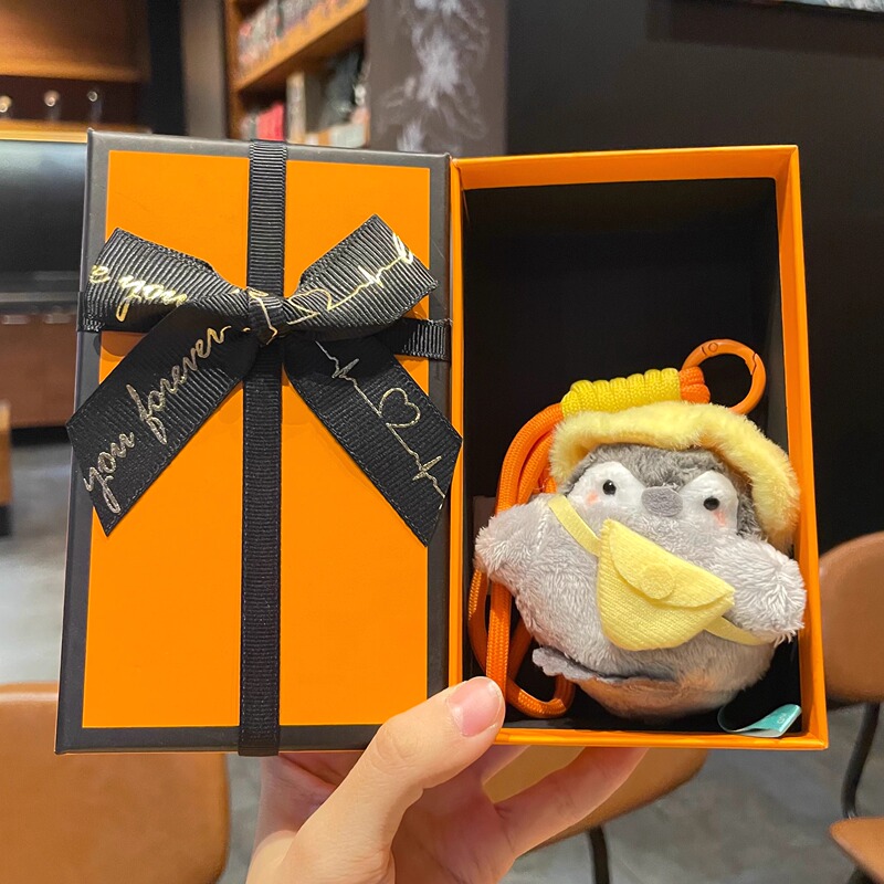 2026 New Cute Plush Little Penguin Exam Success Creative Gift Bag Pendant Birthday Present