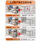Kitchen dish storage rack, multi-functional storage rack, household stainless steel dish rack, dish drain rack, bowl and chopsticks storage box, bed sheet cart