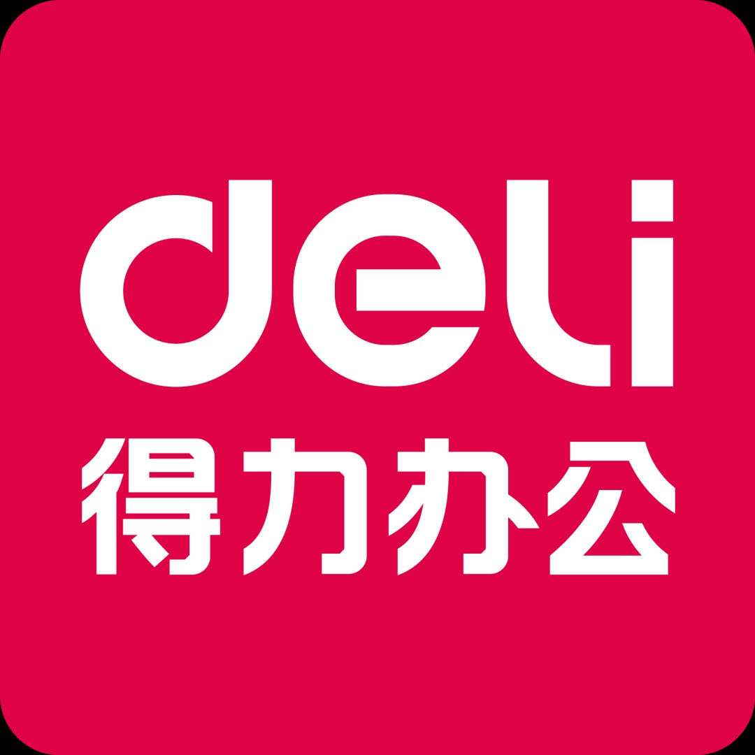 得力新政专卖店的LOGO