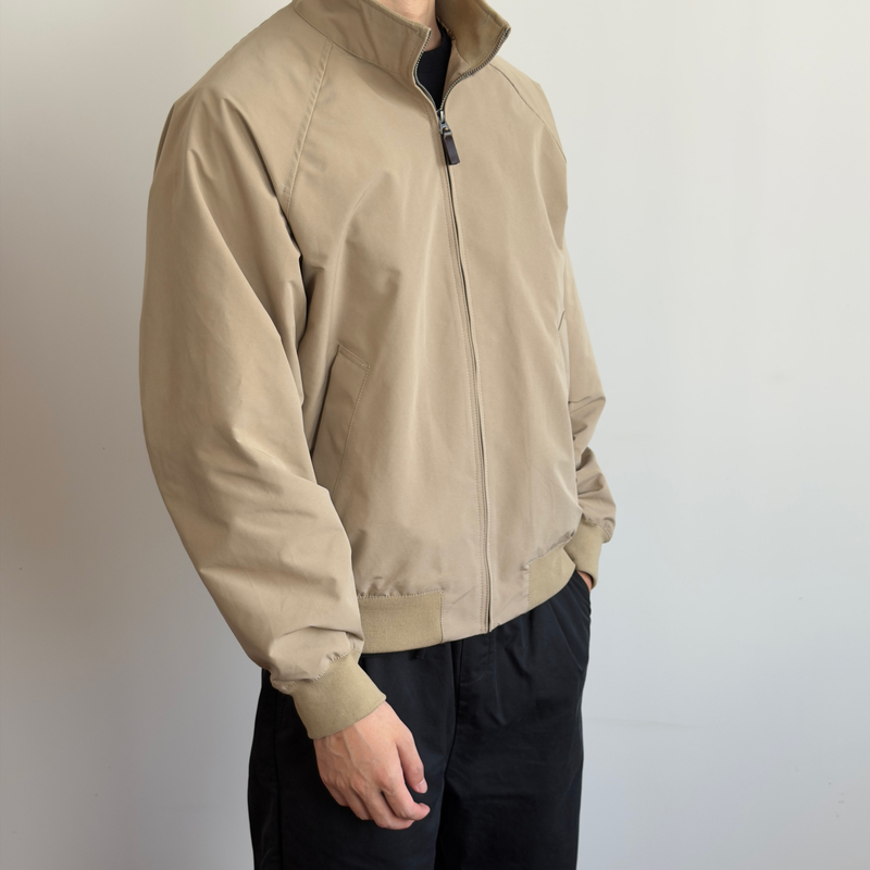 Autumn American-Style Harrington G9 Stand-Collar Jacket, Tough Guy Retro Style Old Money Executive Jacket, Casual Men's Zip-Up Coat Autumn American-Style Harrington G9 Stand-Collar Jacket, Tough Guy Retro Style Old Money Executive Jacket, Casual Men's Zip-Up Coat