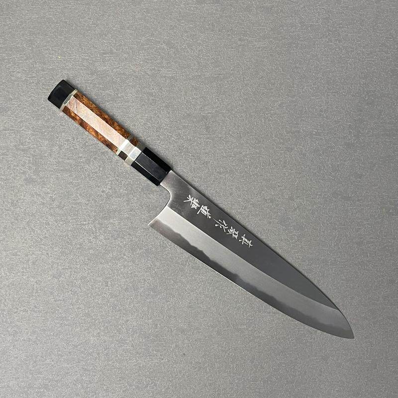 道楽作田中義一青一大馬240mm牛刀日本手工鍛打菜刀