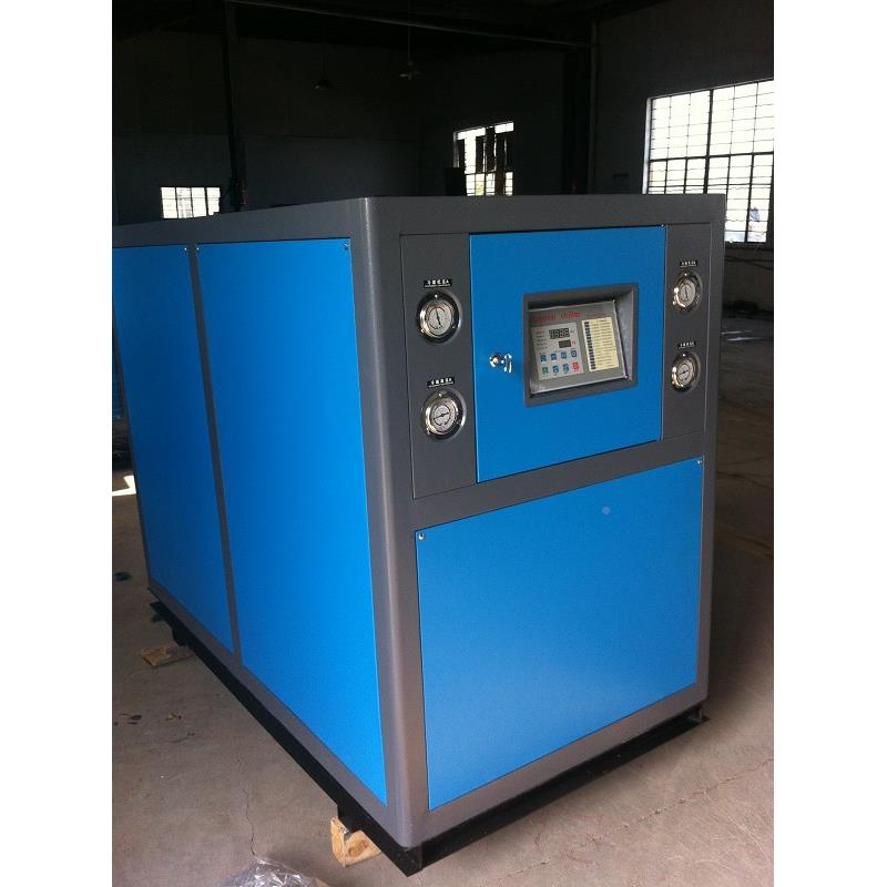Hangzhou chassis low-temperature cold water cooling box LDSW-08 type water chiller processing and customization factory direct sales.