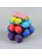 Plastic-Coated Bone Dumbbell for Women 1kg, Aerobics, Slimming Arms, Yoga, Fitness, Children's Dumbbell 3kg, Home Fitness Equipment