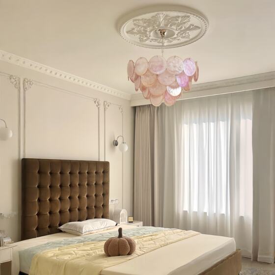 Italian Murano Handmade Glass Light Luxury French Bedroom Chandelier Designer Vintage Living Room Main Light