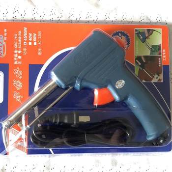 Manual soldering gun nl106 45-65 watts spot soldering machine soldering iron tin feeder spot soldering tool