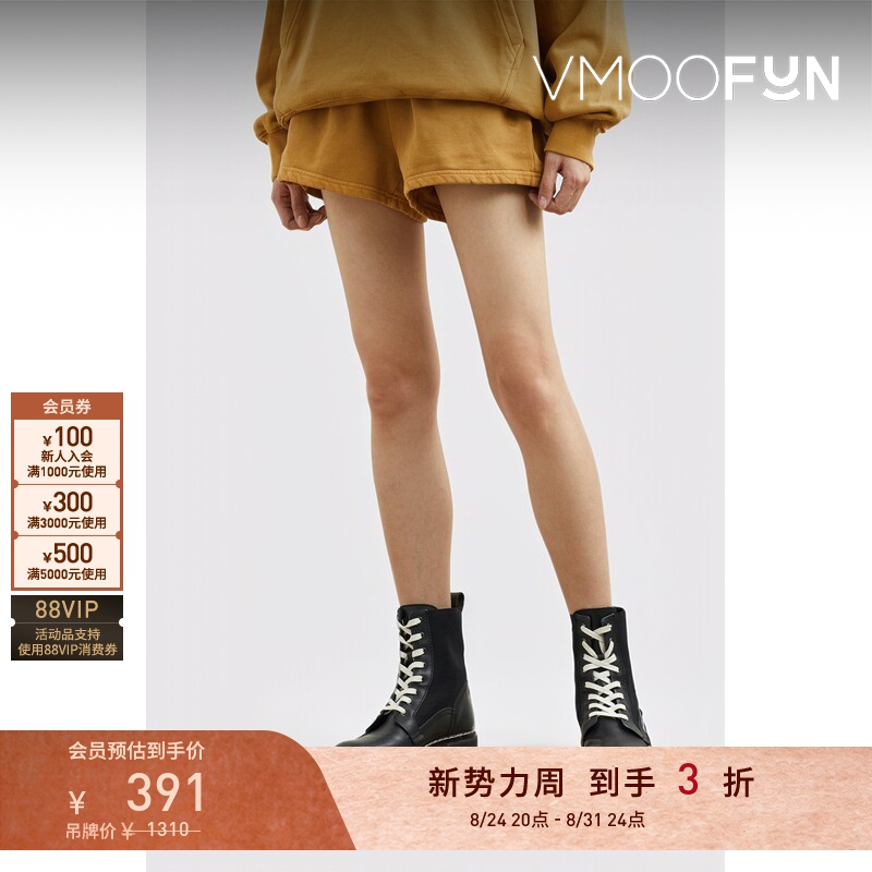 [Discount] Ksubi Spring and Summer Women's Cotton Plain Shorts Casual Pants