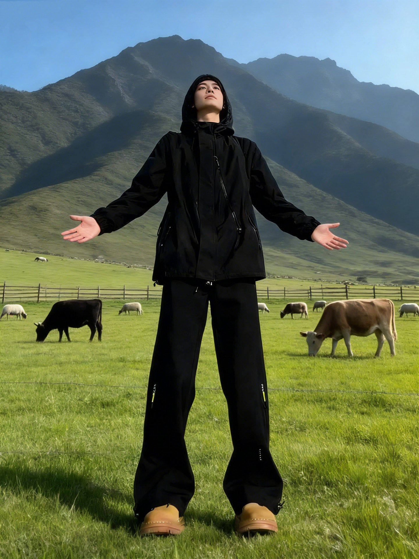 Northeast -40 Degree Cold-Proof Ski Pants for Men, Autumn and Winter Fleece-Lined Assault Pants, Waterproof Outdoor Sports Hiking Pants