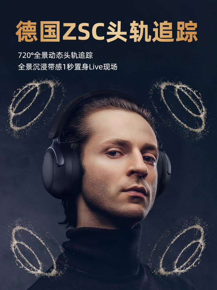 Manayo H20Pro Over-Ear Bluetooth Headphones Wireless Noise-Cancelling Hifi Berlin Sound Quality with Built-In Memory