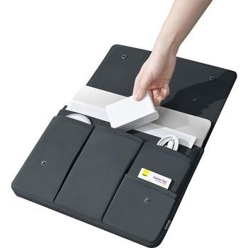 Flip laptop inner liner bag multi-component hand hold ipad storage bag waterproof and collision-proof computer bag water-proof