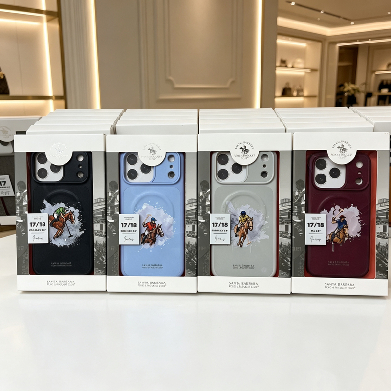 Polo Paul's 26Th New Model Leather-Textured Embroidered Polo iPhone 18 Pro Max Magnetic Phone Case with European and American Style Polo Paul's 26Th New Model Leather-Textured Embroidered Polo iPhone 18 Pro Max Magnetic Phone Case with European and American Style