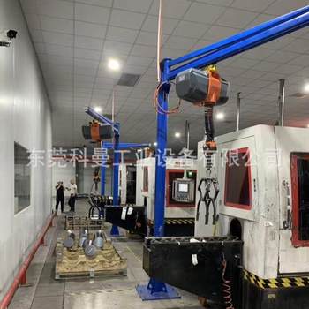 Cantilever type intelligent hoist balancing crane chassis module gravity sensing arbitrary stop suction crane system vacuum spreader