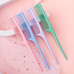 Pointed Tail Comb Makeup Artist Ladies Hairdressing Long Hair Styling Fine-Toothed Hair Seam Comb Girls and Kidsren Special Comb