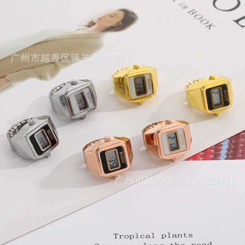 【Ring Watch】Electronic Watch That Displays Time, Hot-Selling New Model, Aliexpress Foreign Trade, Amazon Bestseller Ring Watch