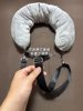 U-Shaped Pillowcase Neck Support Travel Portable Storage Airplane Inflatable Business Trip Budget Airline Essential Can Be Filled with Clothes