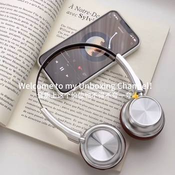 Internet celebrity's same style retro small head-mounted bluetooth headset