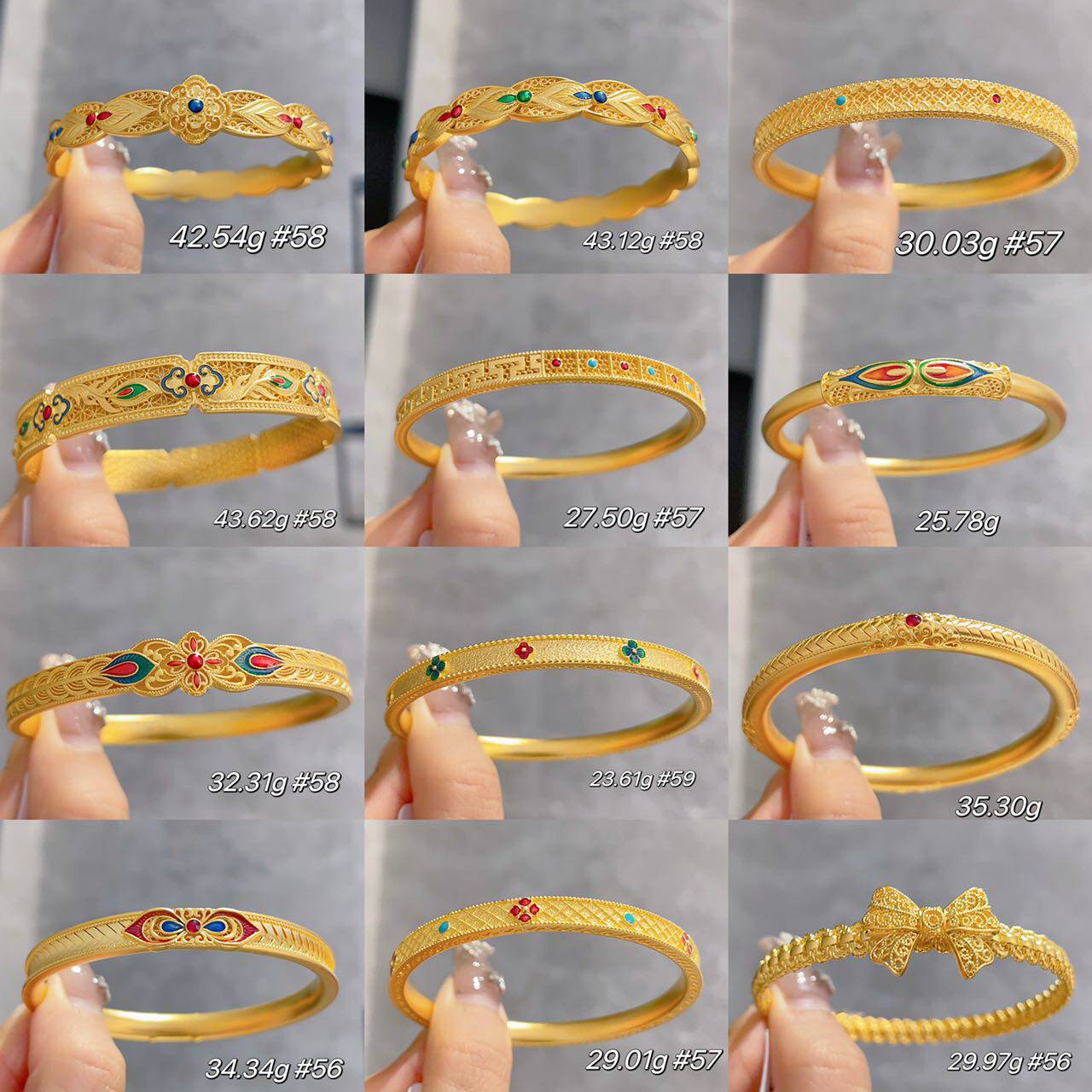 💎深圳水贝黄金工厂直供！1元起定制专属黄金首饰，工费透明超划算！💖-黄金镶宝石吊坠-淘宝好物网