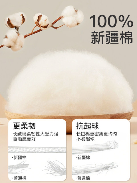 Men's Socks for Autumn and Winter, Pure Cotton, Antibacterial, Deodorant, Mid-Calf Socks, Xinjiang Cotton, Sweat-Absorbent, Youth Men's Style, Zhuji Long Socks