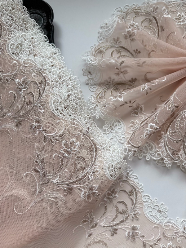 Japanese-Style Heavy-Duty Water-Soluble Sparkling Floral Delicate Mesh Embroidery Lace Trim Accessories for Handmade Doll Clothes, Hair Accessories, Lingerie, and Skirt Hems Japanese-Style Heavy-Duty Water-Soluble Sparkling Floral Delicate Mesh Embroidery Lace Trim Accessories for Handmade Doll Clothes, Hair Accessories, Lingerie, and Skirt Hems