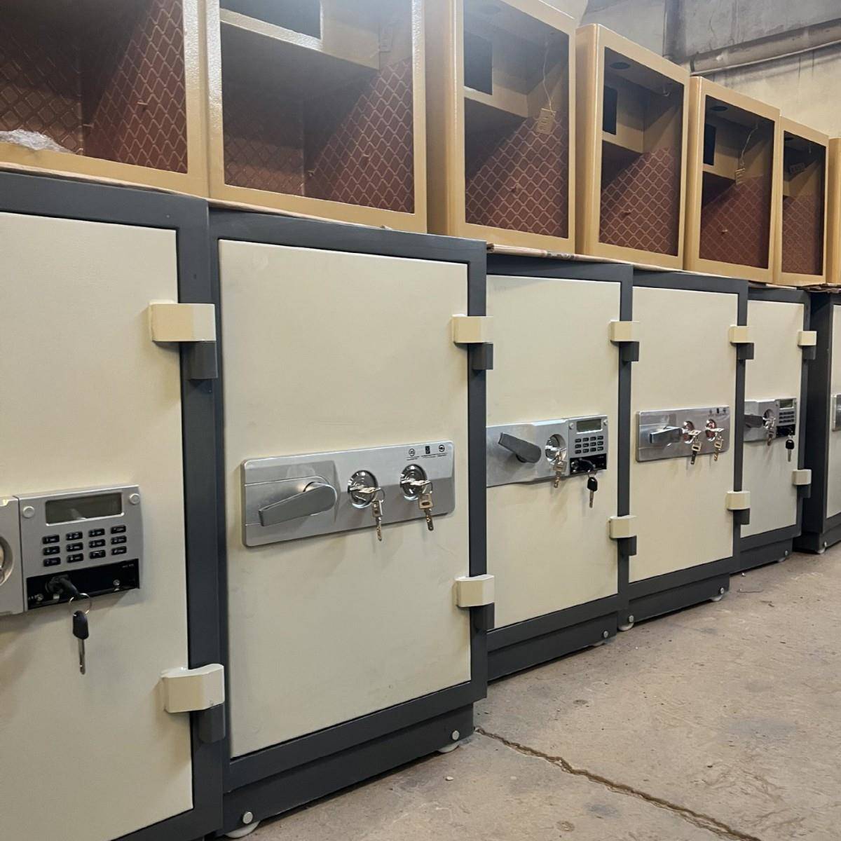 Large fireproof foreign trade heavy safe mechanical password double lock office anti-theft safe direct sales