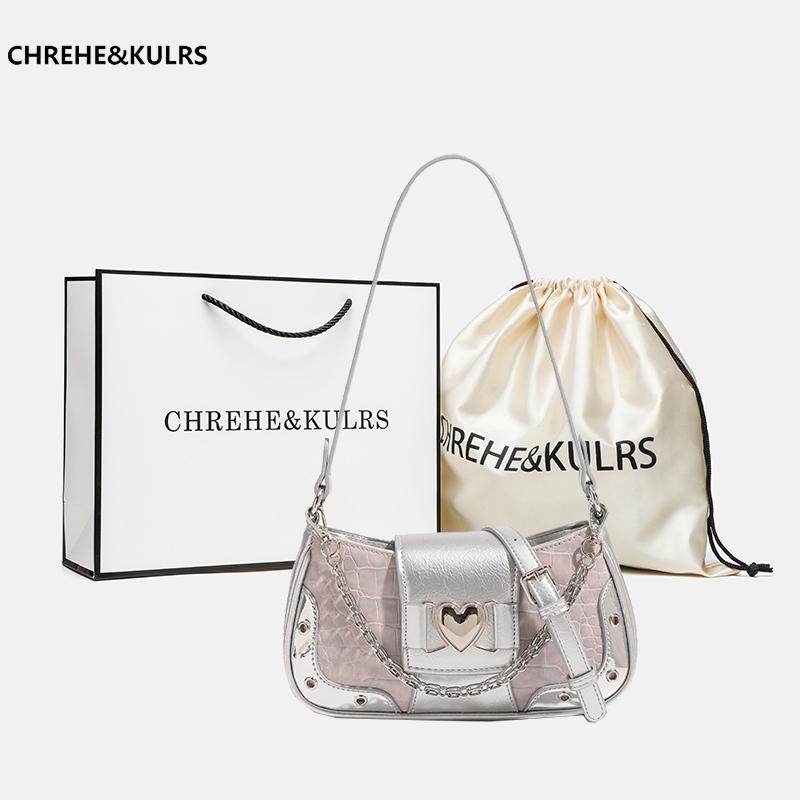 Официальный сайт маленькая женская сумка C & K, нишевая сумка для подмышек, новинка 2026 года, модная милая, крутая, горячая девушка, портативная сумка-мессенджер на одно плечо