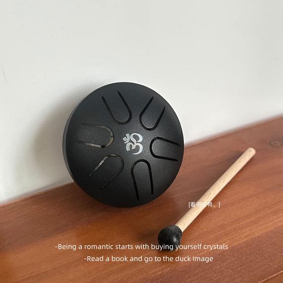 「无聊了 敲一敲迷你空灵鼓」3寸6音空灵鼓简单入门乐器钢舌礼物