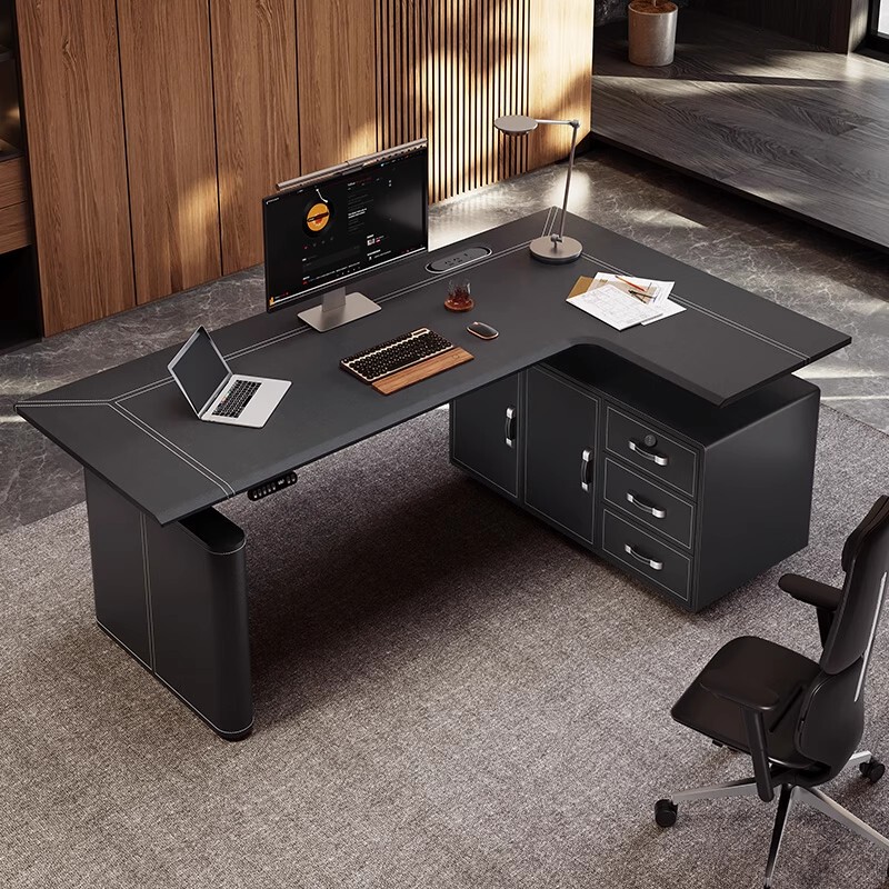 Hellocici Corner Electric Lift Table Smart L-Shaped Computer Desk Office Desk Corner Desk for Home Use Hellocici Corner Electric Lift Table Smart L-Shaped Computer Desk Office Desk Corner Desk for Home Use