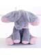 Hide-And-Seek Toy with Music to Practice Raising the Head, Soothing Infants and Toddlers, Plush Realistic Elephant Doll, Small Animal