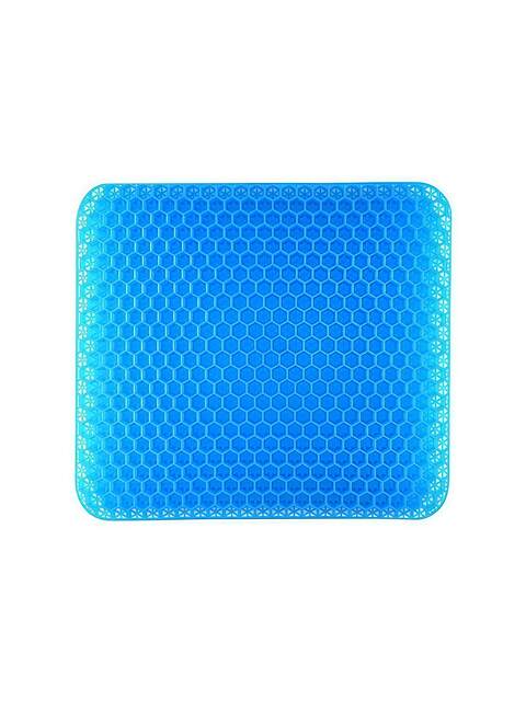 Fishing box seat cushion anti-ass pain seat cushion thickened ventilation and breathable summer fishing chair special silicone honeycomb gel ice cushion