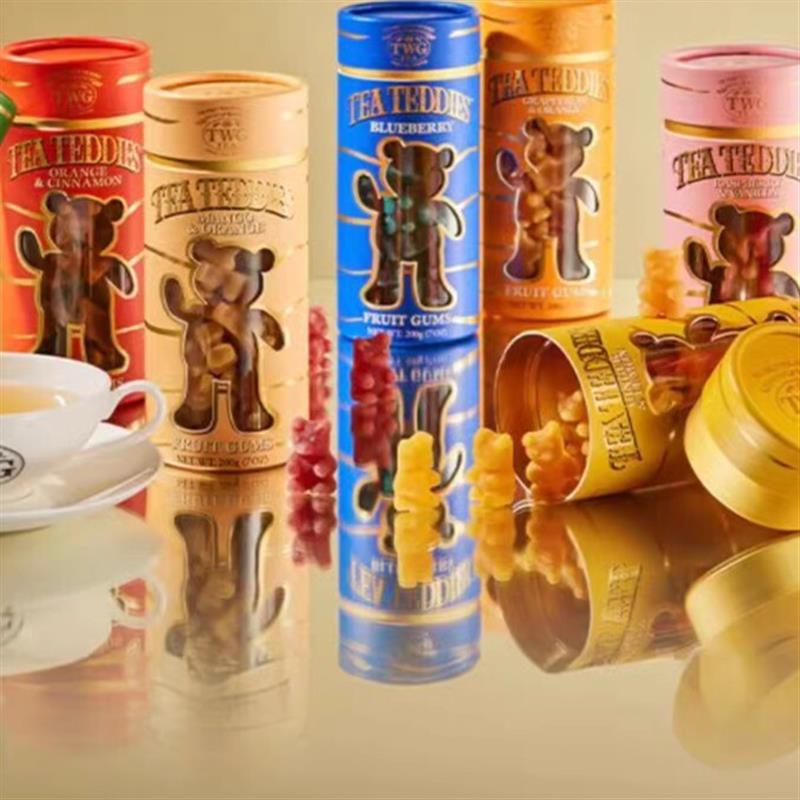 Singapore In-Stock Twg Gummy Bear Tea Orange Cinnamon Raspberry Christmas New Year Gift Box Set