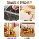Air Fryer Skewer Rack, Round, Household Use, 304 Food-Grade Stainless Steel Grill Rack, Vertical Hanging Skewer Rack