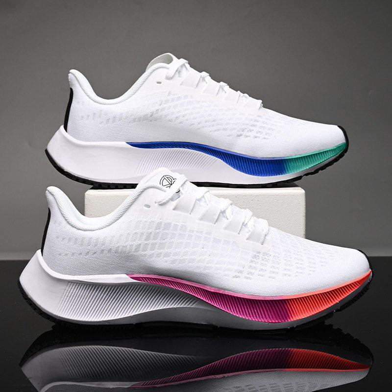 Synthetic Footwear Official official store Pegasus 37 Running Shoes Men's Size 42 Professional Shock-Absorbing Running Shoes Air Cushion Sports Shoes Women's