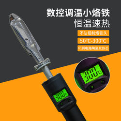 Leather Temperature Adjustable Iron Constant Temperature Leather Clothes Electric Iron Upper Bag Digital Display Small Soldering Iron Wrinkle Repair Shoe Iron