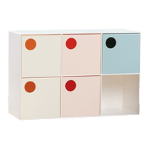 Times Liangpin Creative Plastic Drawer-Type Compartment Storage Box Six-compartment Desktop Small Item Organizing Box SD-2521