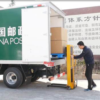 Haola brand 1000kg self-climbing screw rod transmission vehicle-mounted electric forklift can be wireless