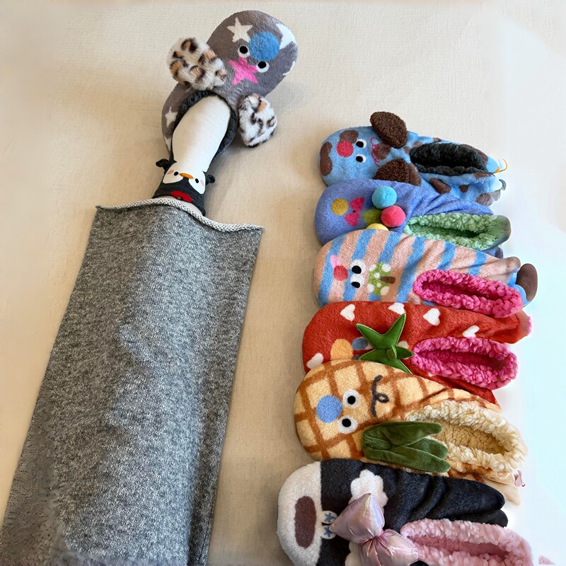 Floor Shoes and Socks, Adult Floor Socks, Silent Slippers, Soft-Soled Silent Home Slippers, Indoor Winter 2026 New Model