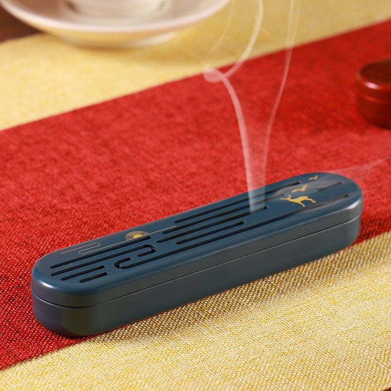 2026夏季限定！日本龟山西瓜线香底座套装如何净化空气又不失清新？