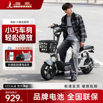 Phoenix 2025 New Model National Standard Electric Vehicle Adult Women's Electric Bicycle Commuting Two-Wheeled Battery-Powered Small Vehicle