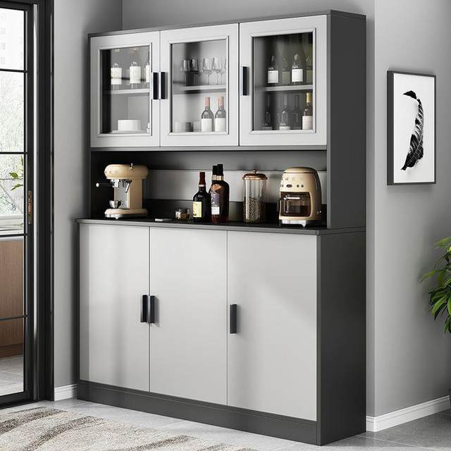 Side cabinet, wine cabinet, living room against the wall, modern simple storage cabinet, tea cabinet, household storage cabinet, storage cabinet cabinet