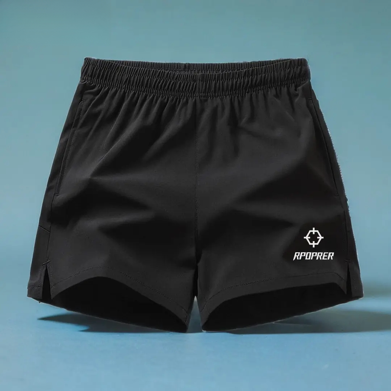 Summer Sports Shorts for Men and Women, Three-Quarter Pants, Badminton Pants, Ice Silk Quick-Drying Pants, Fitness Running Pants
