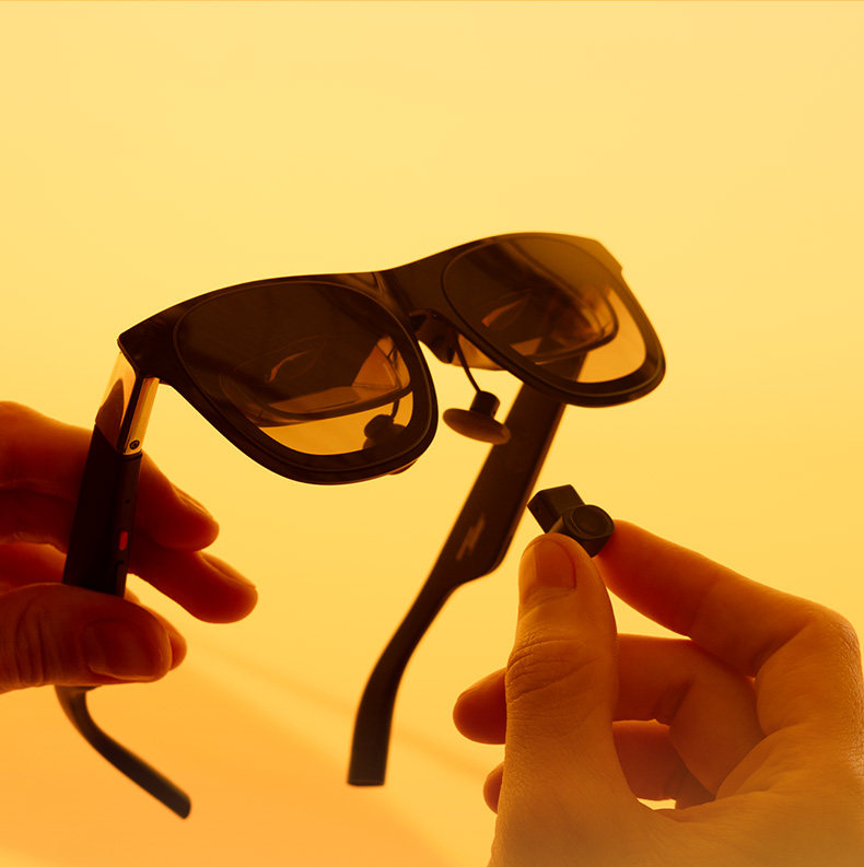 Искусственный интеллект и цифровое оборудование 【顺丰】xreal one pro智能ar眼镜 原生3dof空间悬停 x prism新一代光机智能眼镜便携眼镜巨幕影院非vrai眼镜