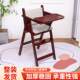 Baby Solid Wood Dining Chair, Foldable Children's Chair for Home Use, Suitable for Eating, Dining Table Chair, Seat for Hotel and Restaurant Use