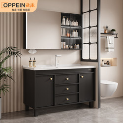 European style floor-to-floor bathroom cabinet combination bathroom ceramic integrated basin washbasin cabinet wash table wash basin cabinet